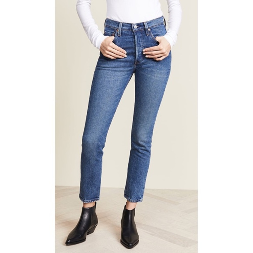 Levi’s 501 High Rise Skinny Jeans 26